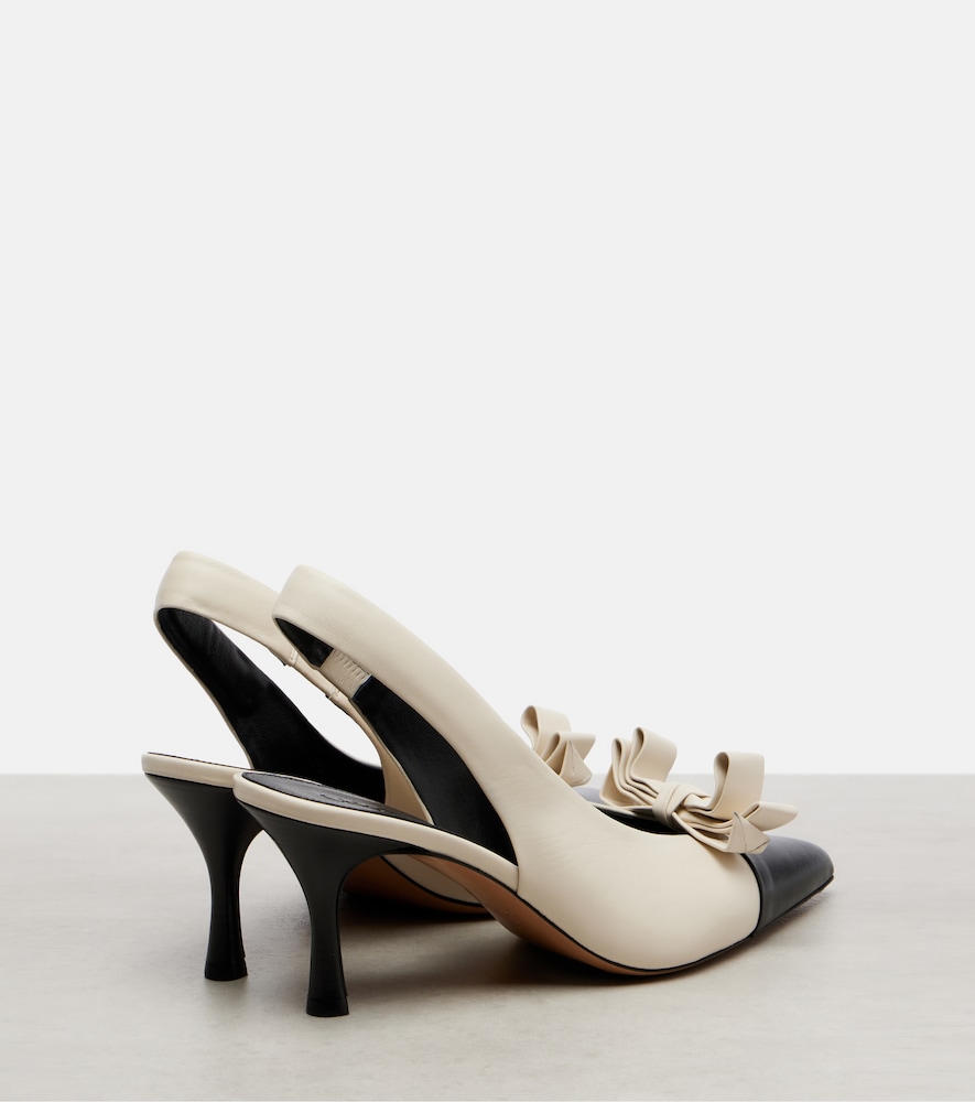  Chloe Chloé Slingback-pumps Alba 75 Aus Leder 