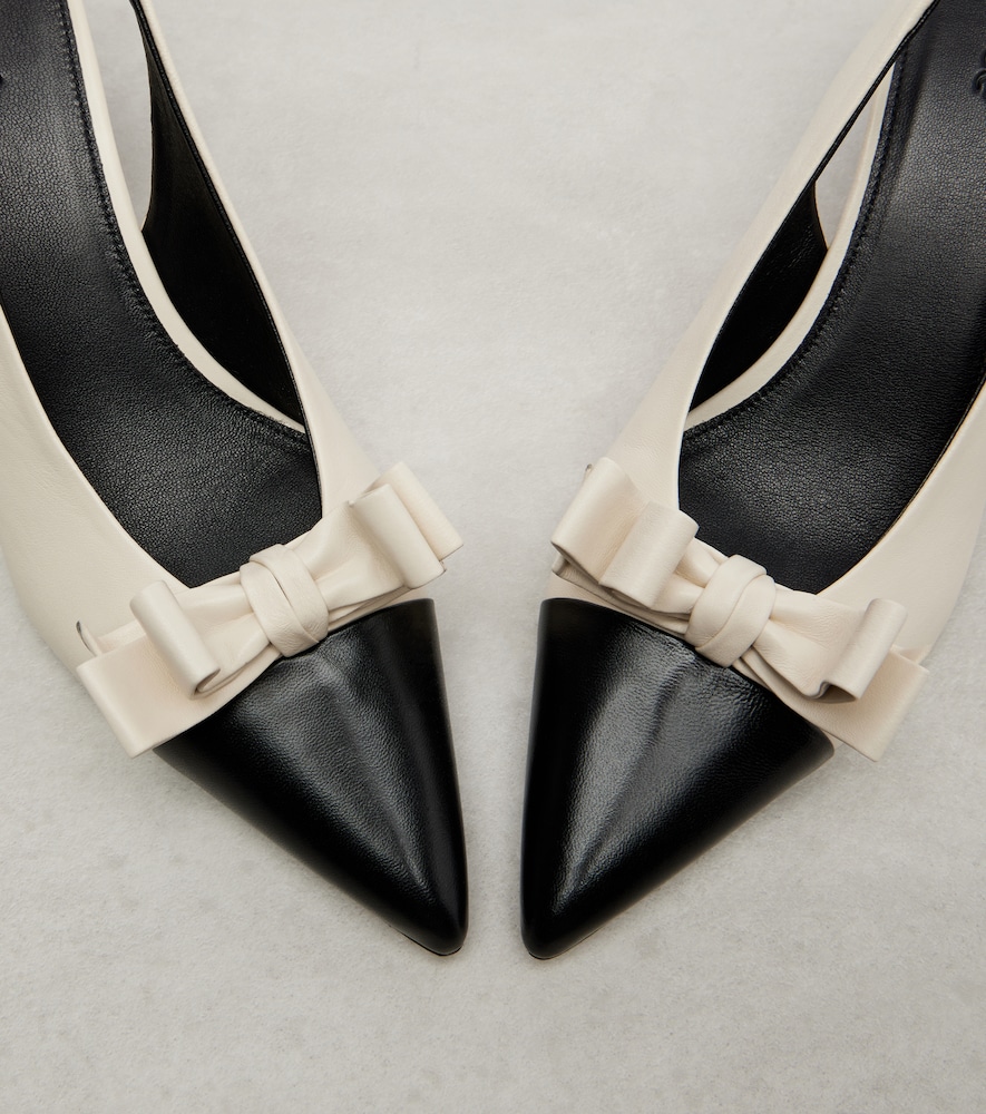  Chloe Chloé Slingback-pumps Alba 75 Aus Leder 