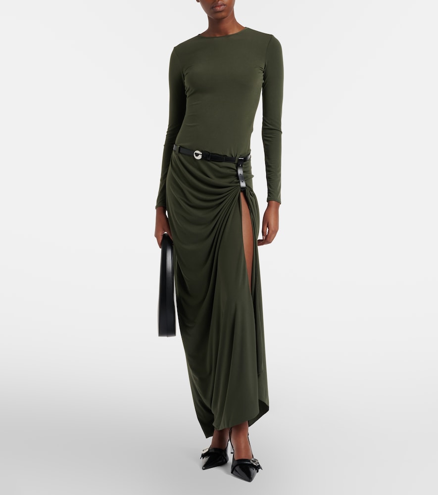 Coperni Coperni Suspended Draped Jersey Gown 