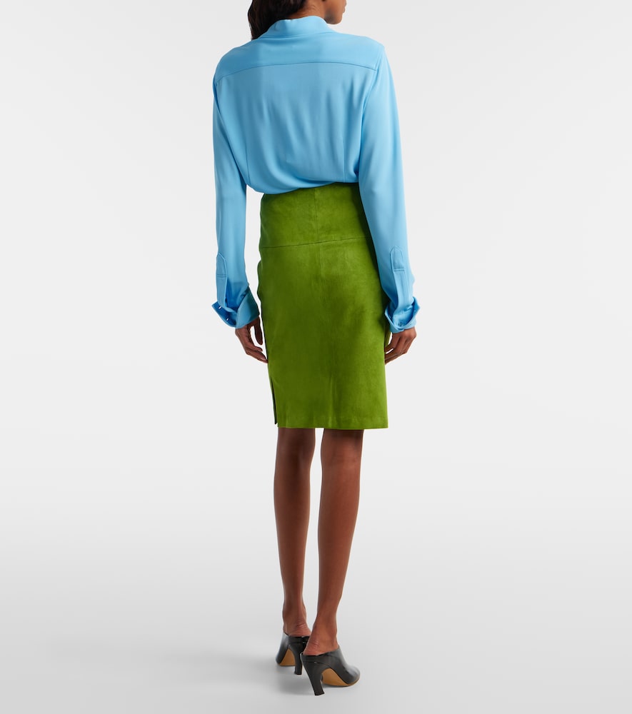  Stouls Stouls Gin Suede Midi Skirt 
