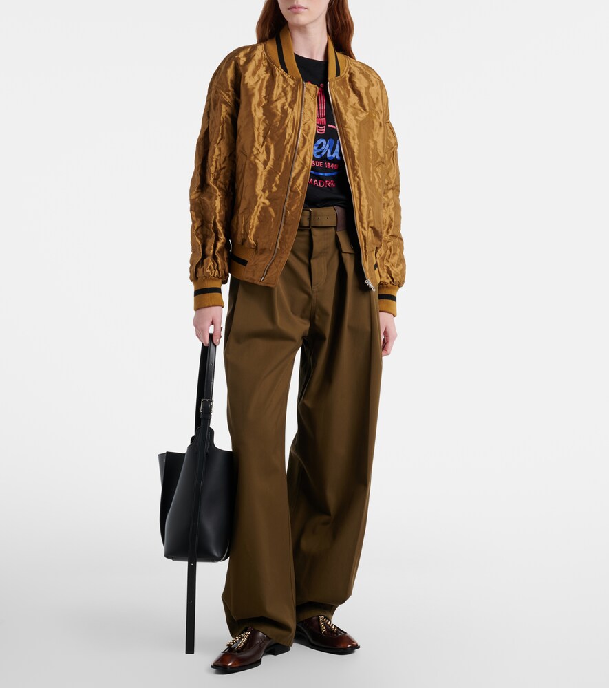  Loewe Loewe Taffeta Bomber Jacket 