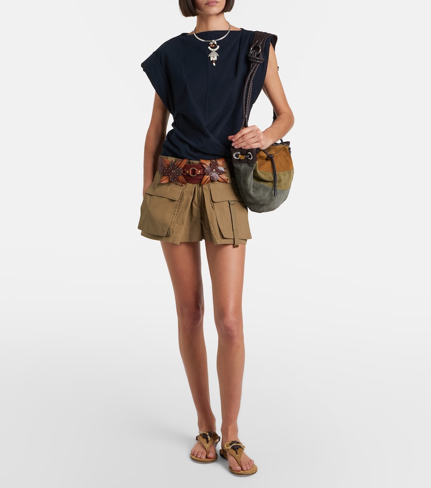 Elato Suede Thong Sandals