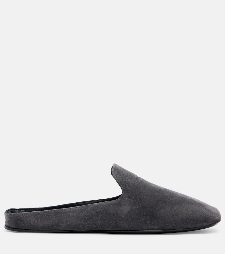  Max Mara Max Mara Slippers Aus Veloursleder 