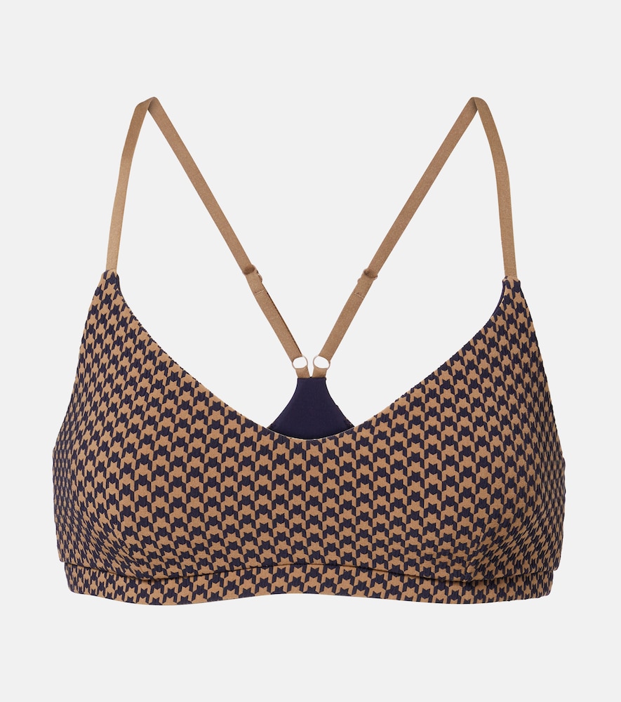The Upside Zoe houndstooth sports bra