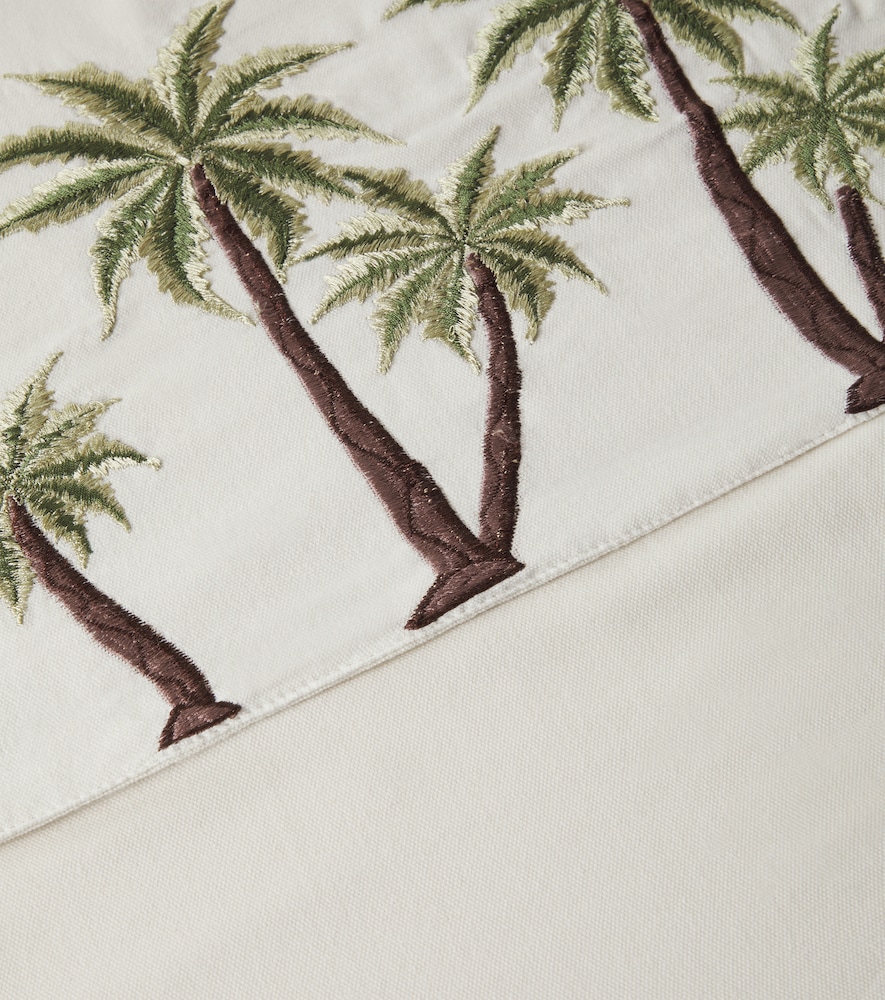 Les-ottomans Les-ottomans Embroidered Cotton Tablecloth 