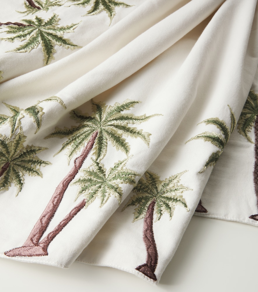  Les-ottomans Les-ottomans Embroidered Cotton Tablecloth 