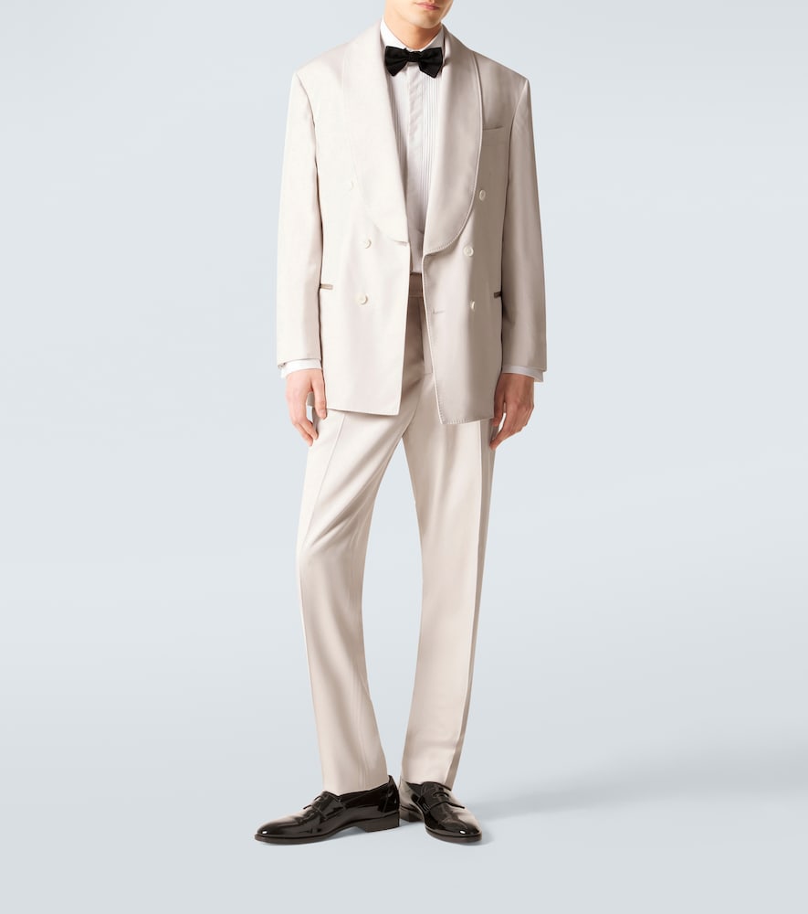  Brunello Cucinelli Brunello Cucinelli Silk Straight Pants 