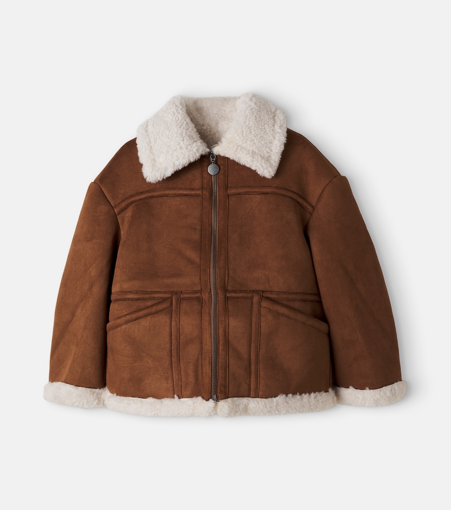 Jacke mit Teddyfleece