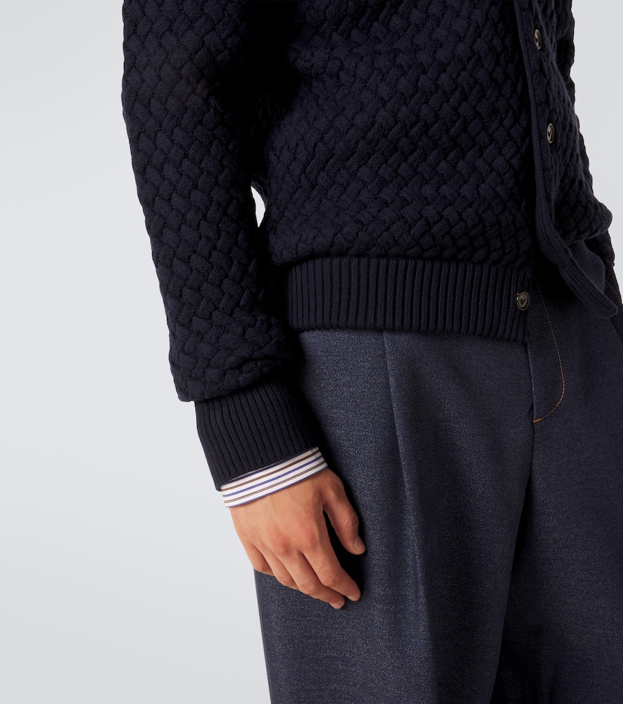 Intrecciato Cardigan