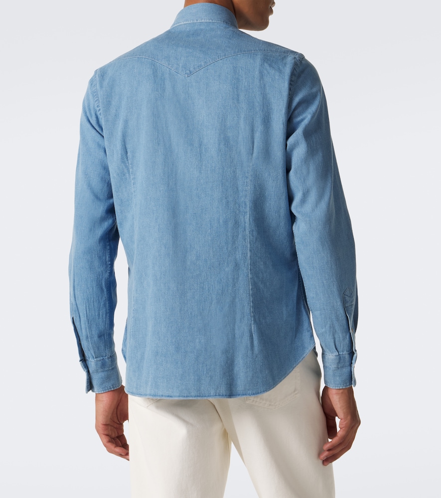 Denim Western Shirt