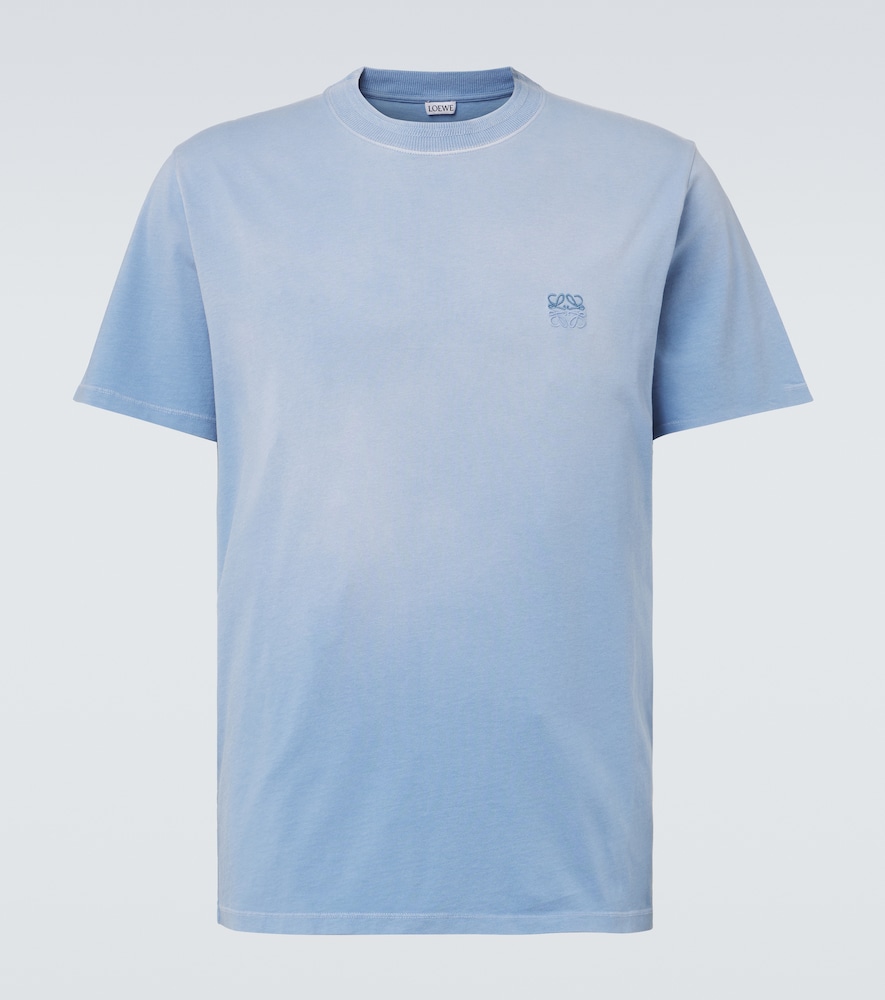 T-shirt Anagram in cotone con ricamo