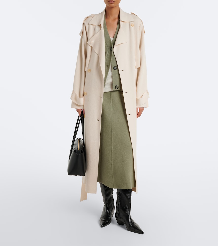 Jardin des Orangers Virgin wool and cashmere midi skirt | Thumbnail 2 Jardin des Orangers Virgin wool and cashmere midi skirt | Thumbnail 2