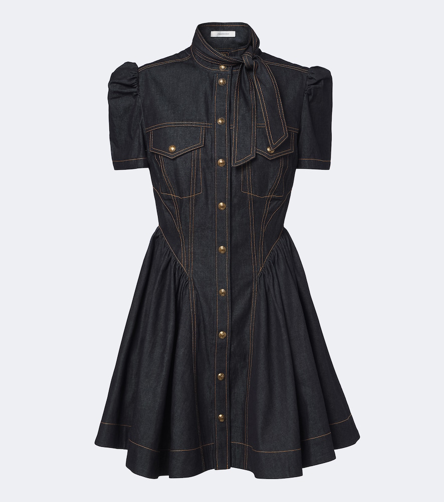 Hemdblusenkleid aus Denim