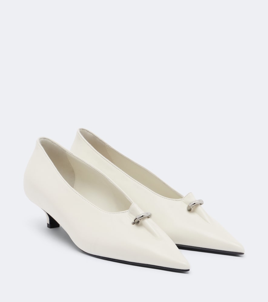 Verzierte Pumps Pierced aus Leder
