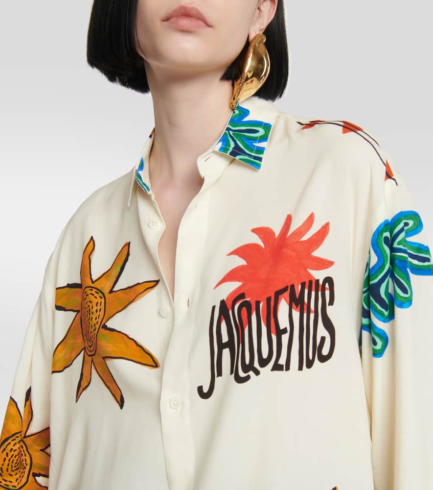 Jacquemus La Chemise Baou printed shirt Smart Closet