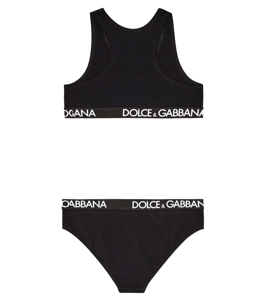  Dolce&gabbana Kids Dolce&gabbana Kids Set Aus Top Und Slip 