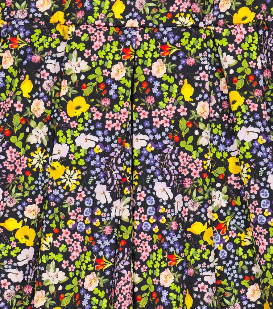 Paade Mode Kleid Aus Baumwolle In Meadow Black