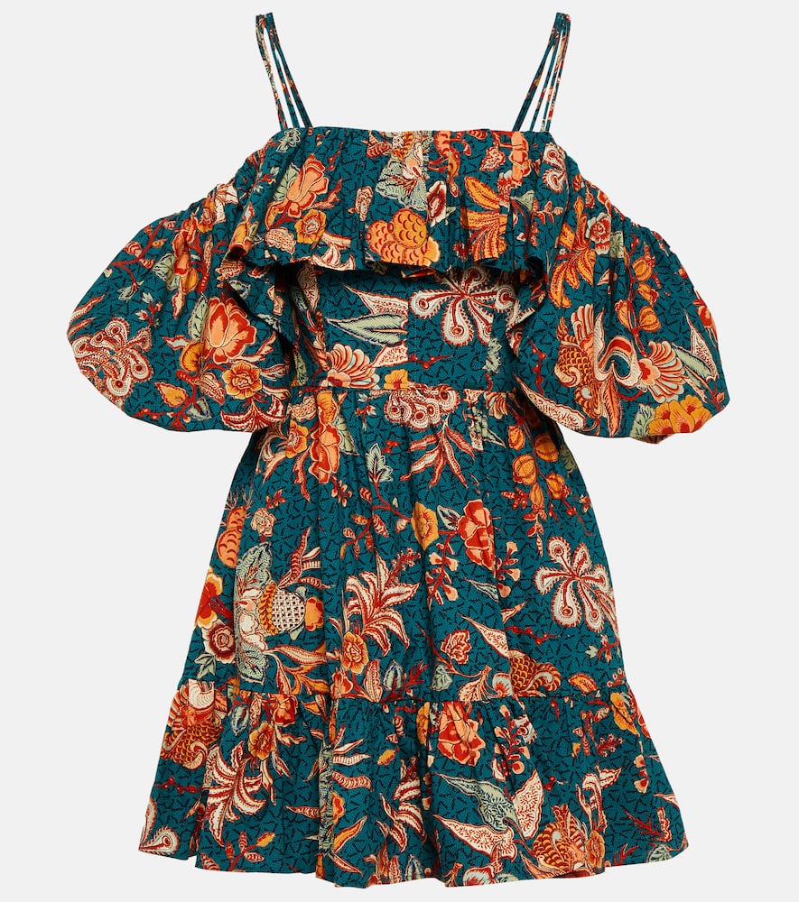 Ulla Johnson Lila floral cotton poplin minidress