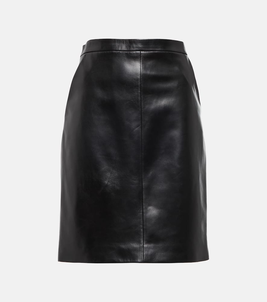 Saint Laurent Leather pencil skirt