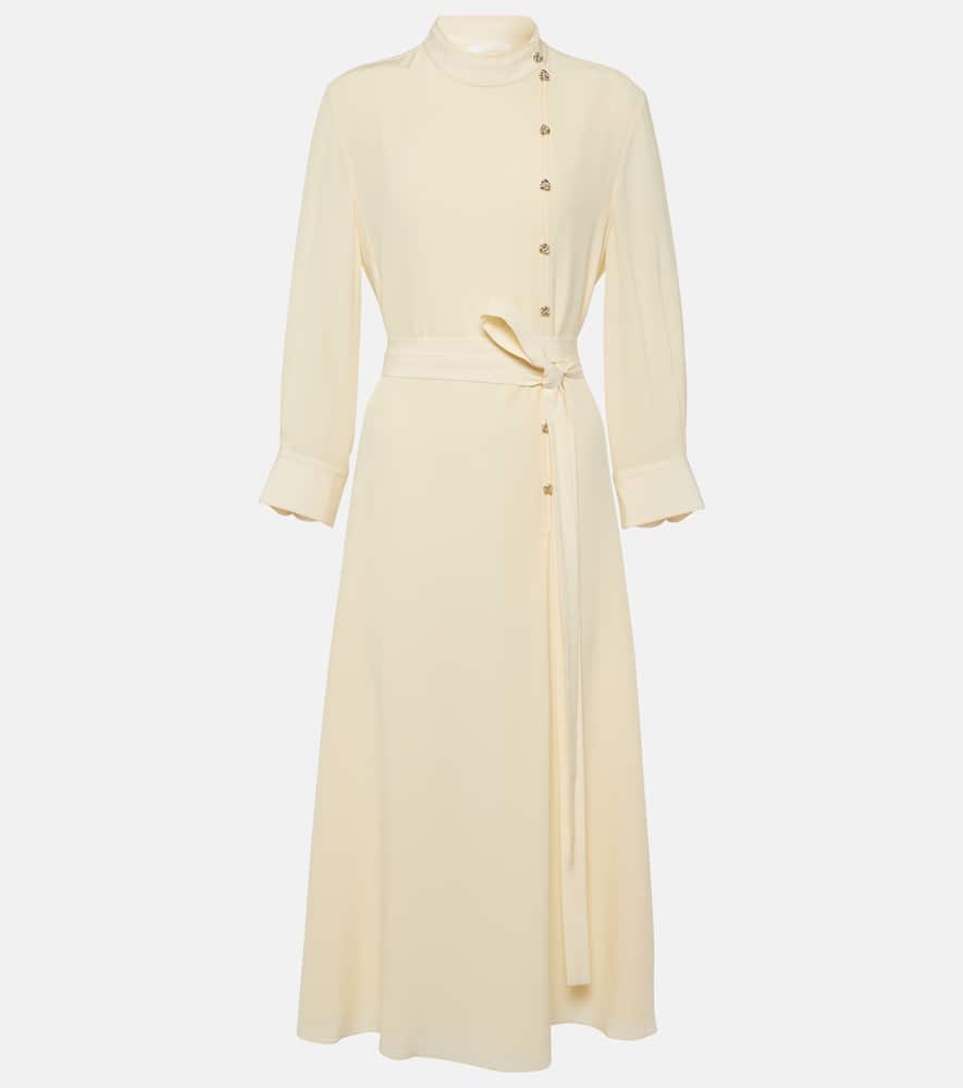 Chloé Silk midi dress