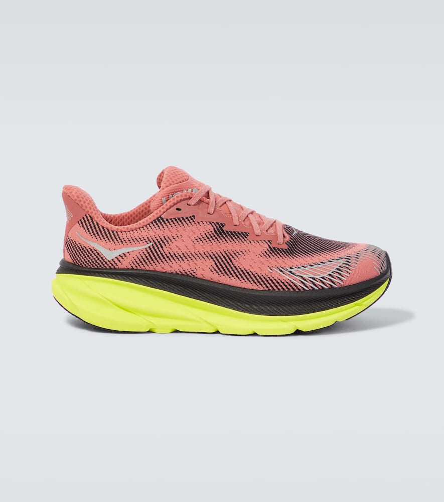 Shop Hoka One One Clifton 9 Gore-tex Ts Sneakers In Multicoloured