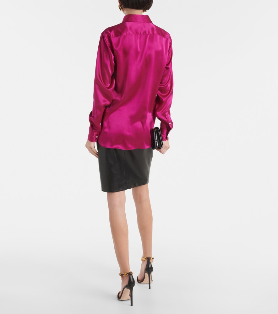  Tom Ford Tom Ford Silk Satin Shirt 