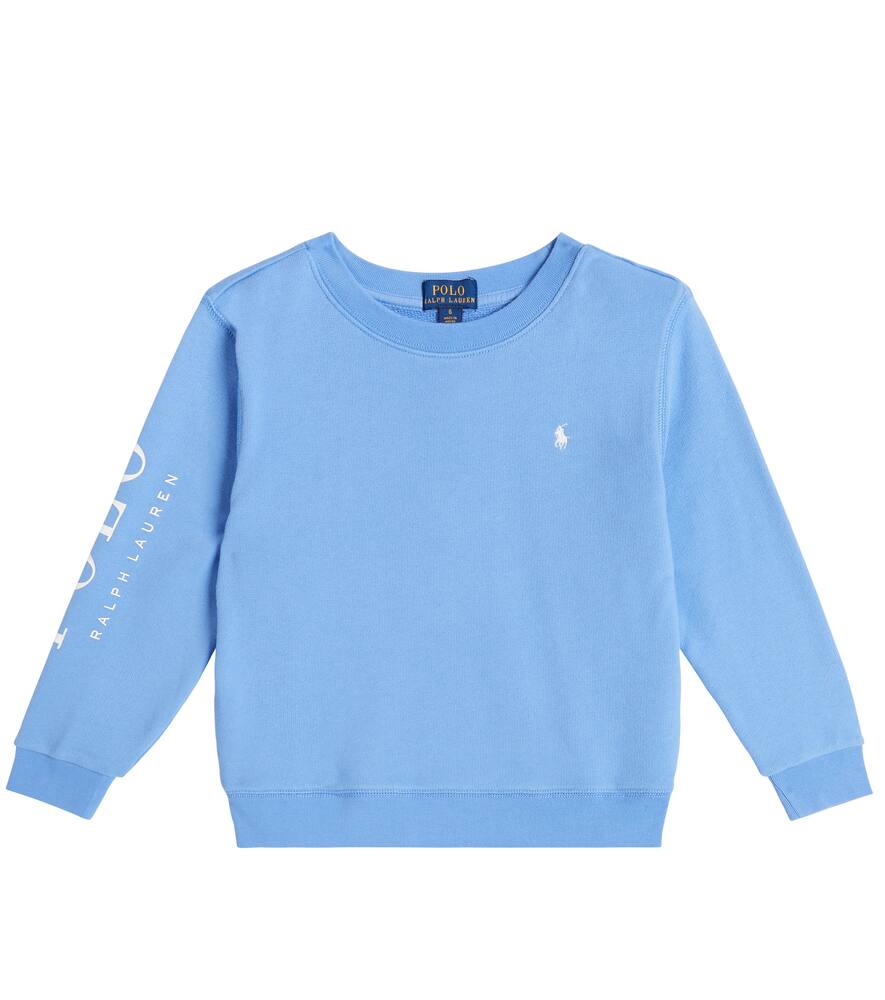 Polo Ralph Lauren Kids Cotton-blend fleece sweatshirt
