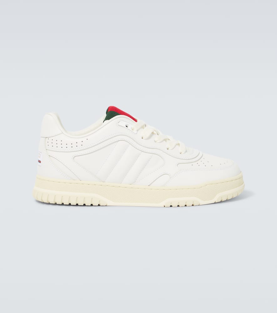 Gucci Re-Web leather sneakers