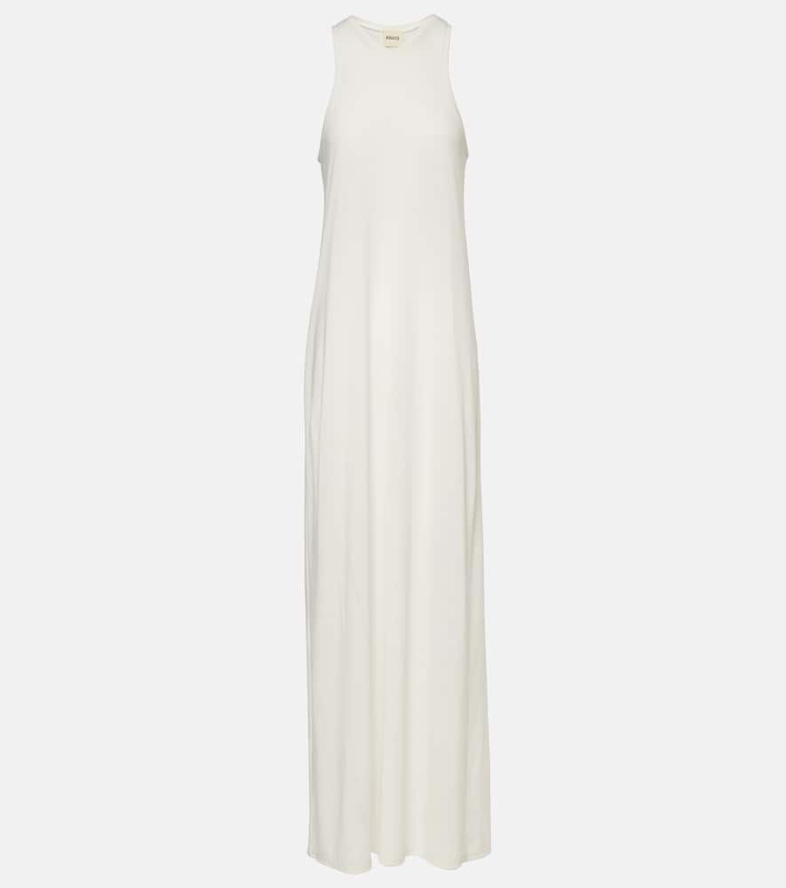 Vernetta cotton-blend jersey maxi dress