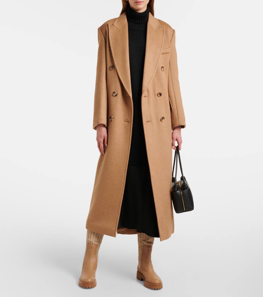 Gianvito Rossi Tenney Leather And Ribbed-knit Chelsea Boots In Brown