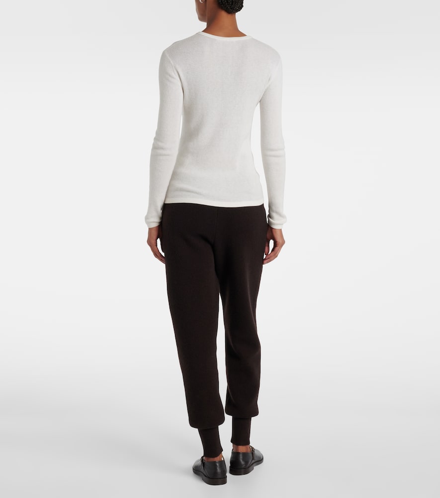 Vivian Knitted Cotton And Cashmere Top