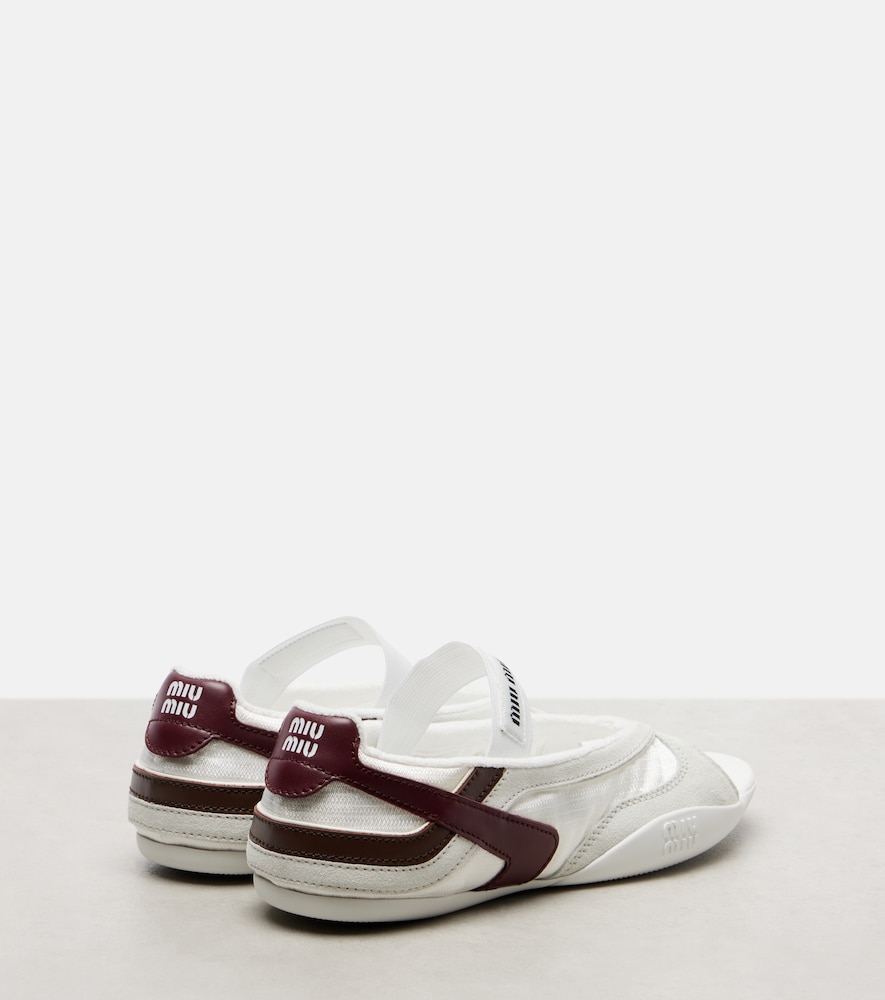  Miu Miu Miu Miu Sandalen Gymnasium Mit Leder 