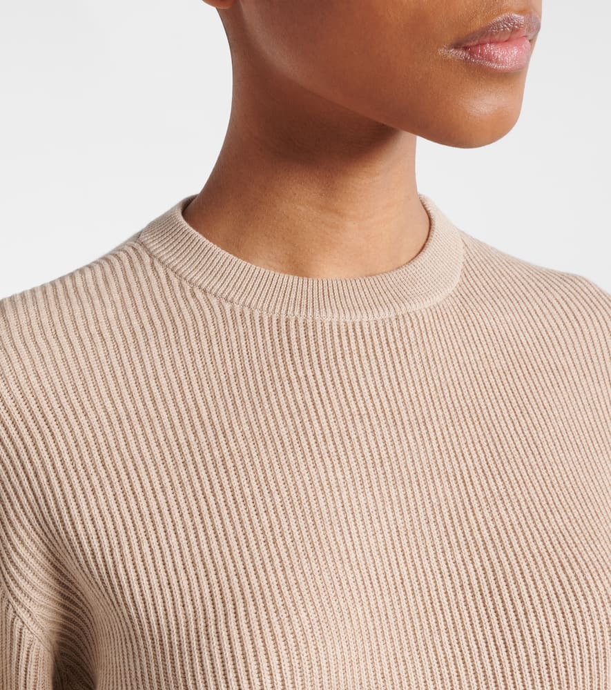 Brunello Cucinelli Cotton Sweater In Beige