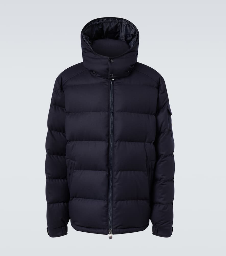 Montgenevre wool flannel down jacket