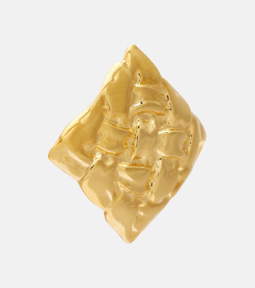 Jennifer Behr Blaine Gold-plated Earrings In Gold