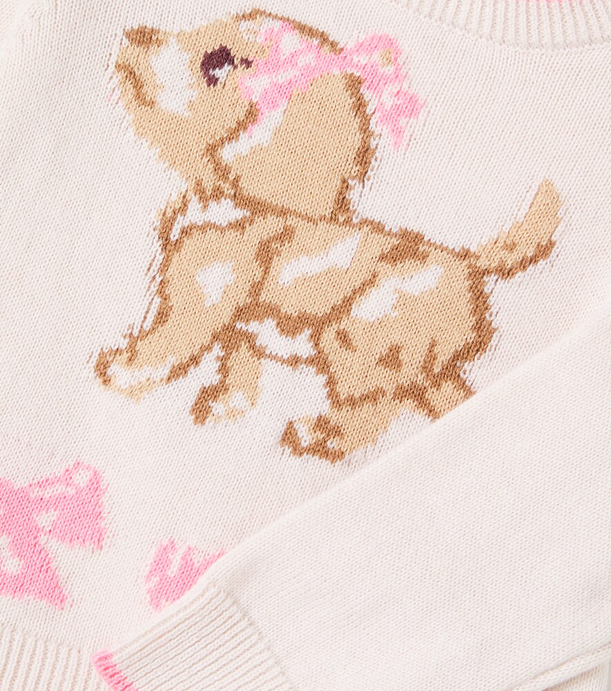  Monnalisa Monnalisa Baby Pullover Aus Baumwolle Und Wolle 