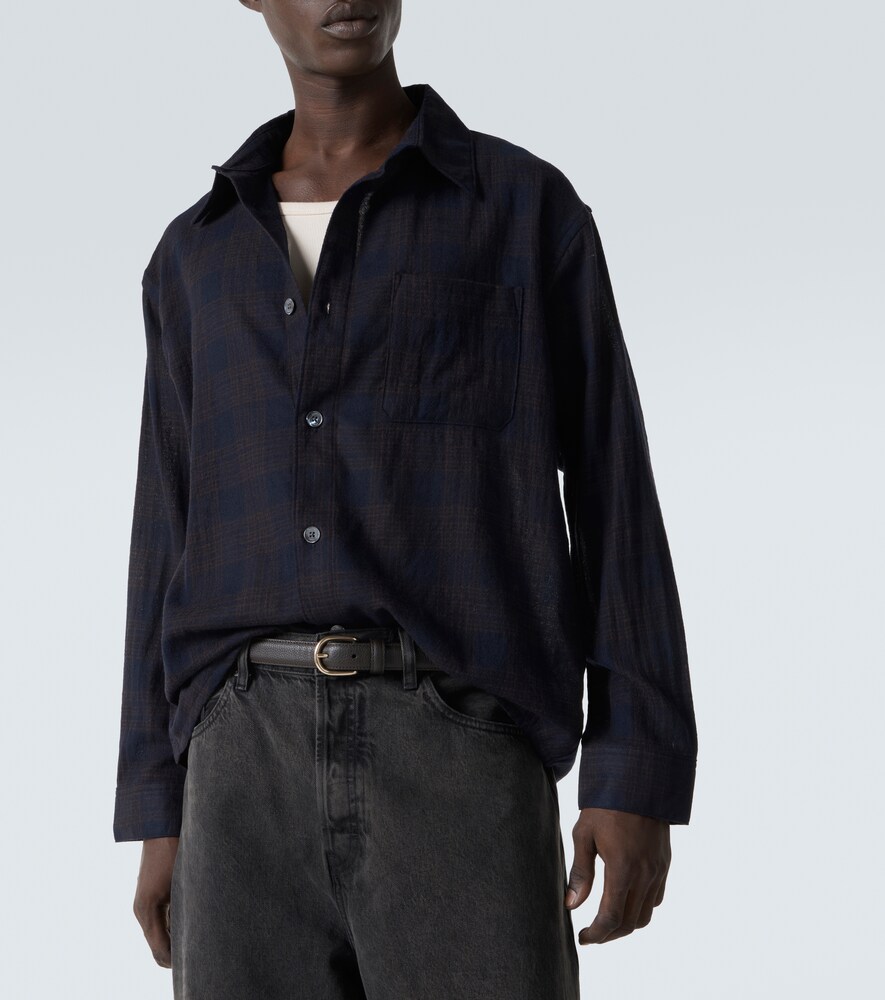  Frame Frame Plaid Wool Shirt 