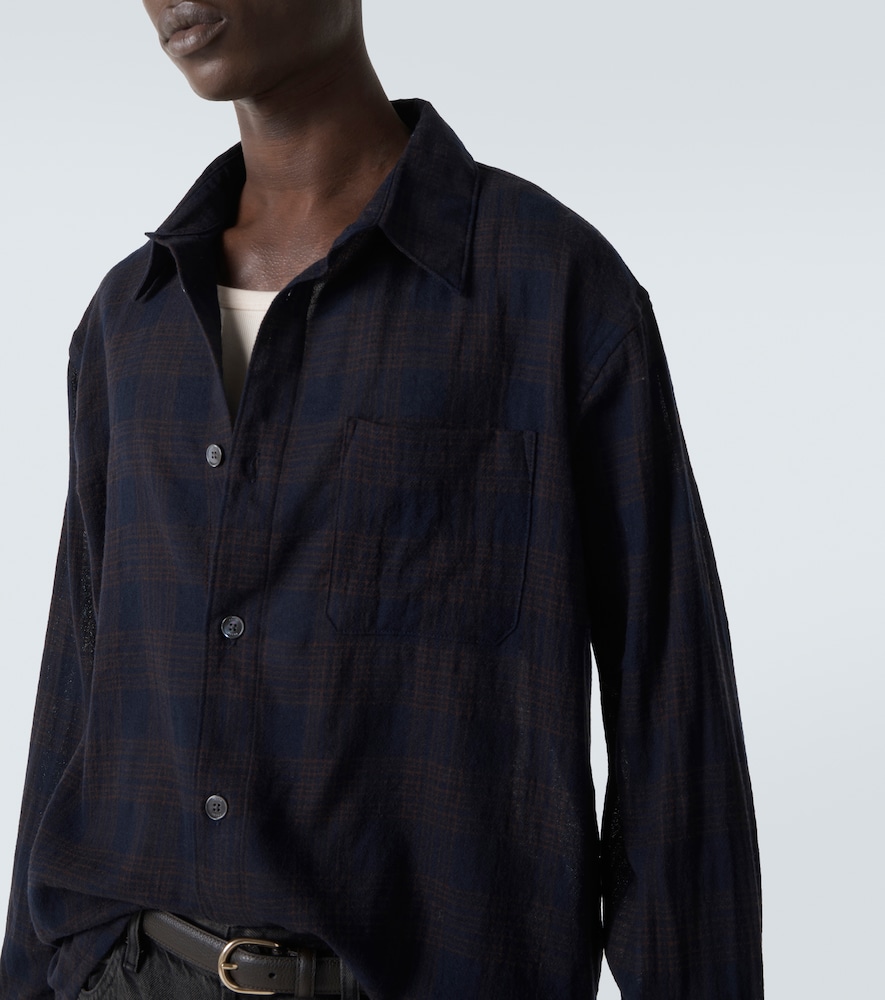  Frame Frame Plaid Wool Shirt 