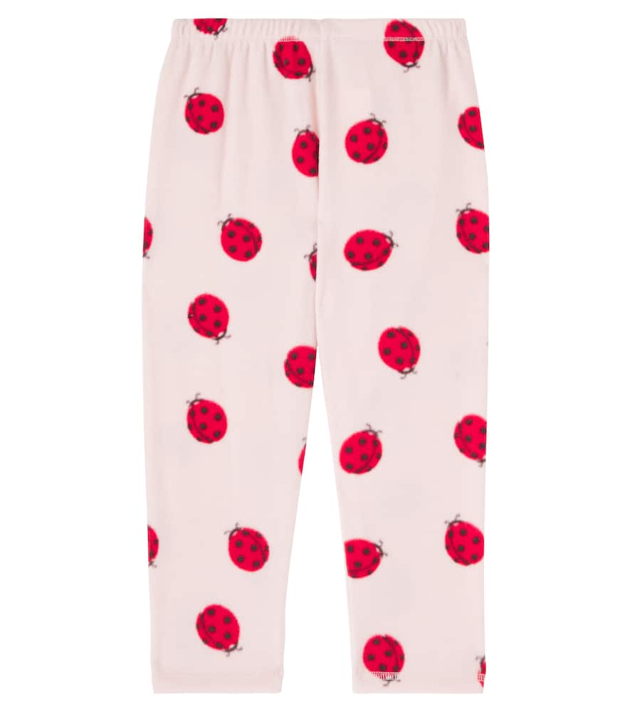 Konges Slojd Konges Sløjd Tavi Printed Fleece Sweatpants In Pink
