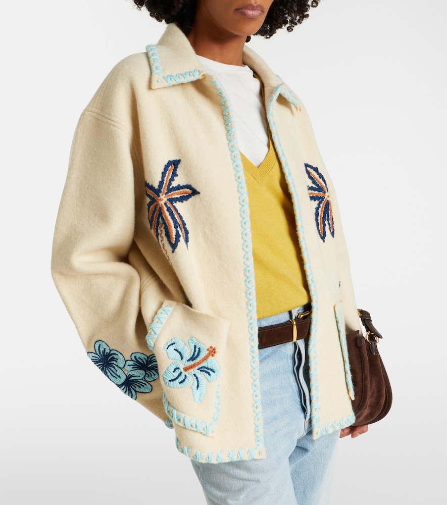 Alanui Remember Me virgin wool jacket