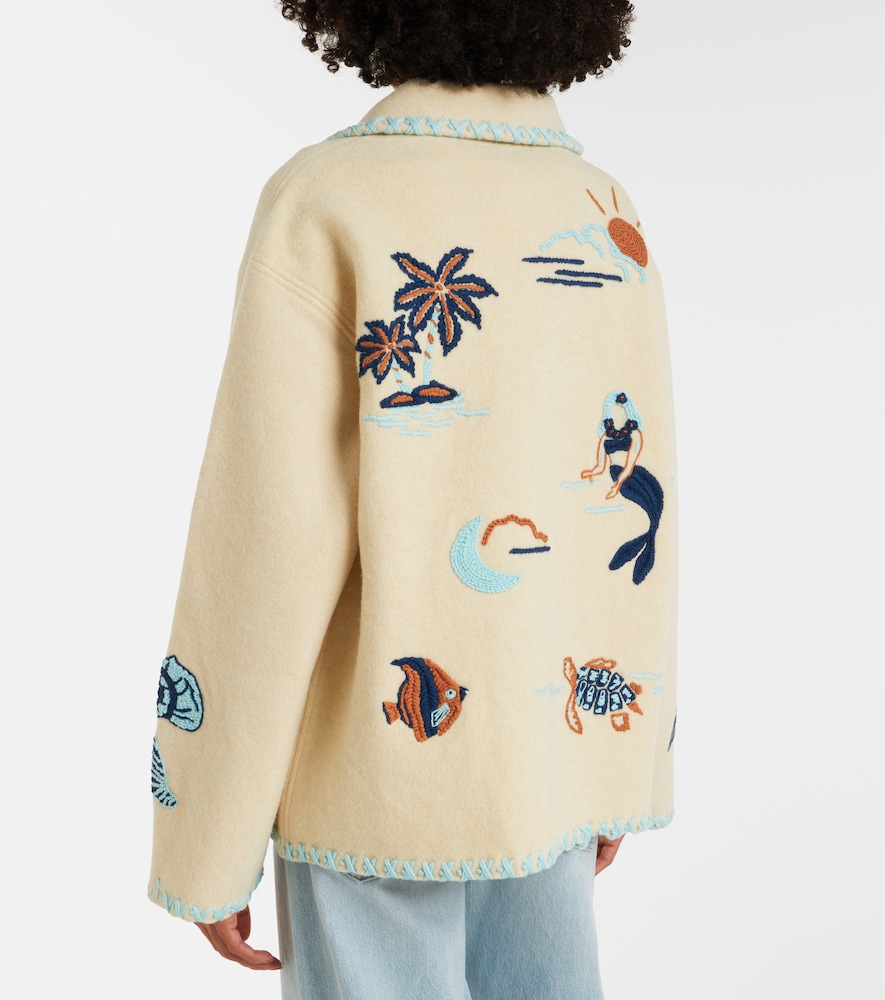  Alanui Alanui Remember Me Virgin Wool Jacket 