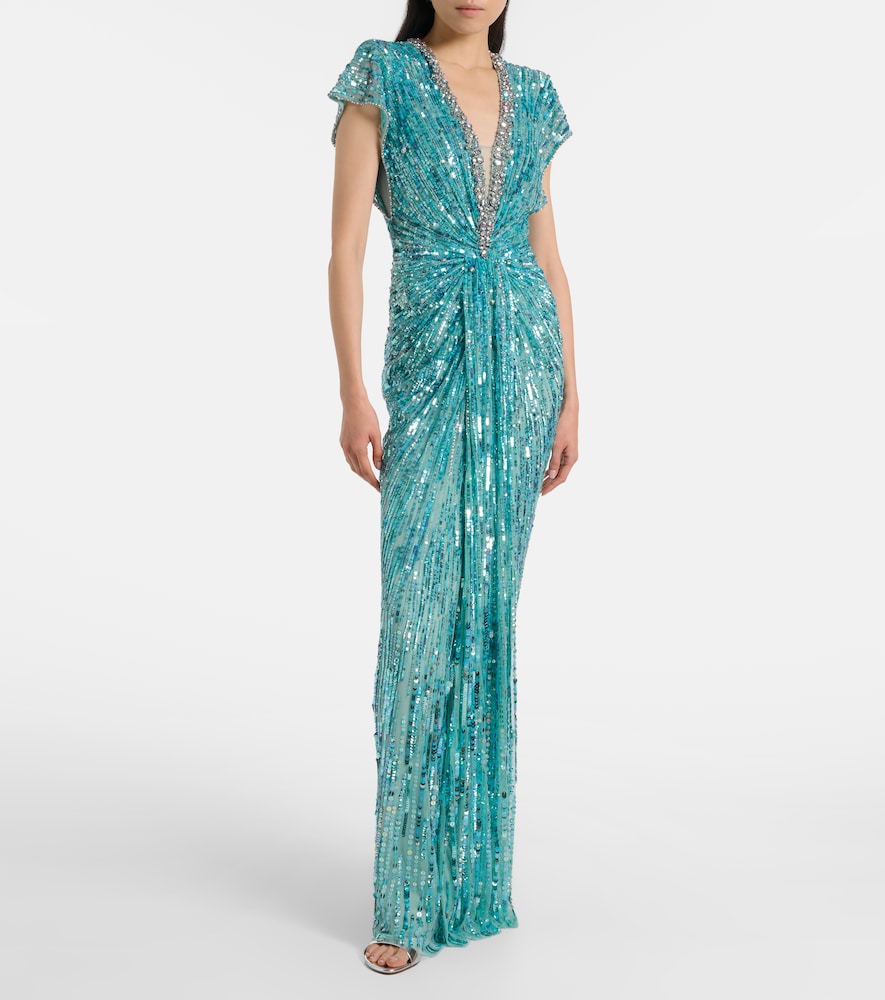  Jenny Packham Jenny Packham Verzierte Robe Lacie 