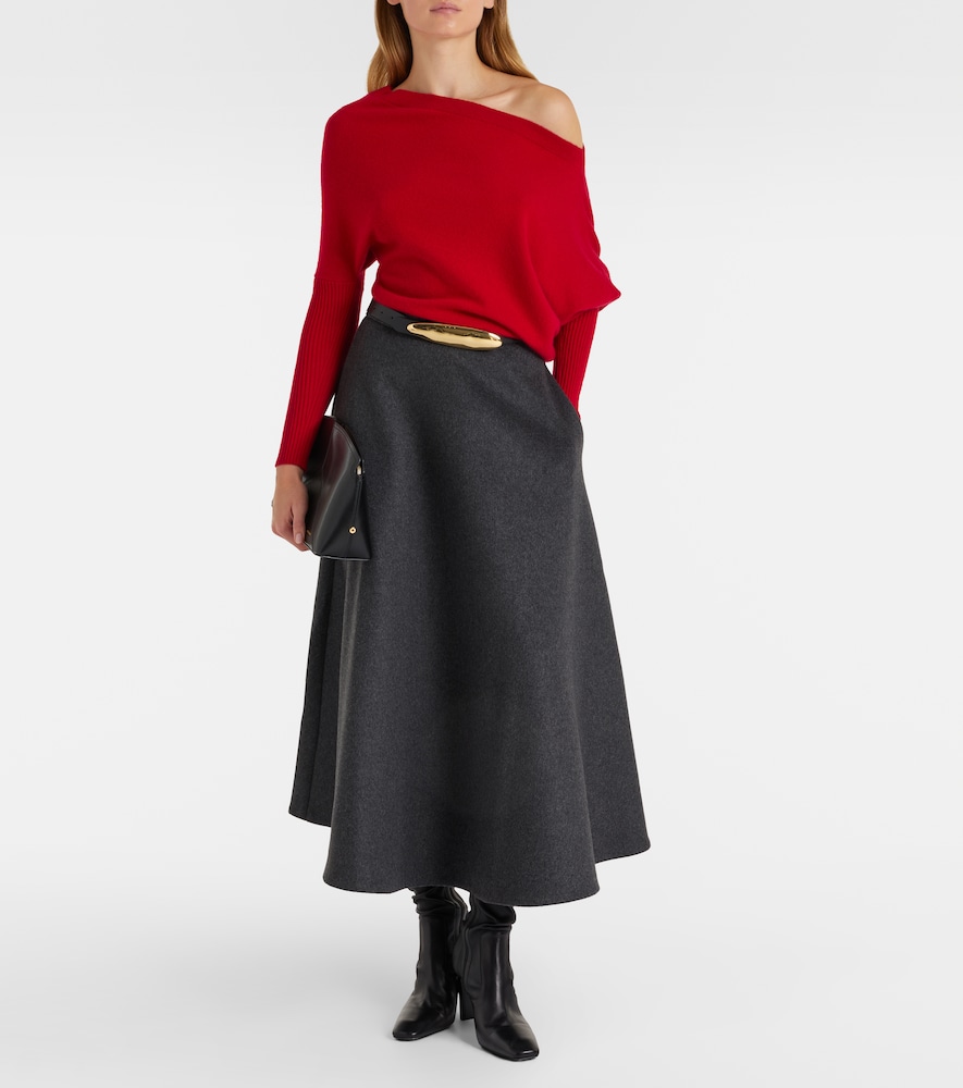 Altuzarra Paxi one-shoulder cashmere sweater