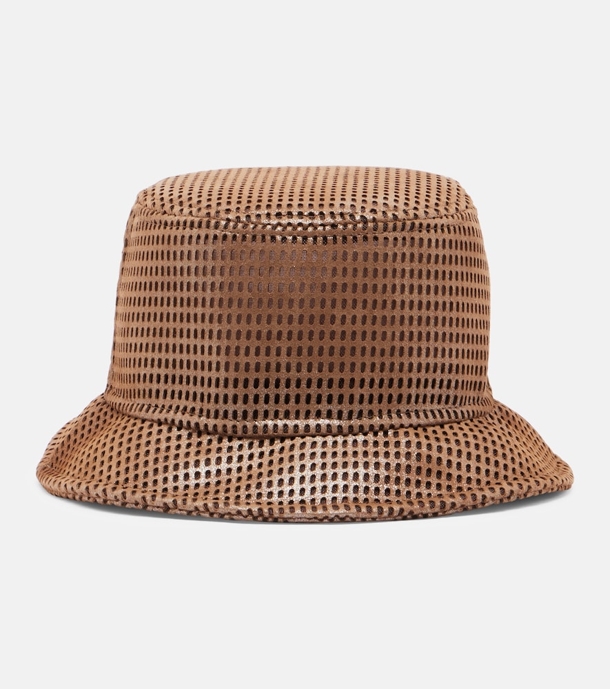 BRUNELLO CUCINELLI Brunello Cucinelli Suede bucket hat　ブルネロ・クチネリ スエードバケットハット