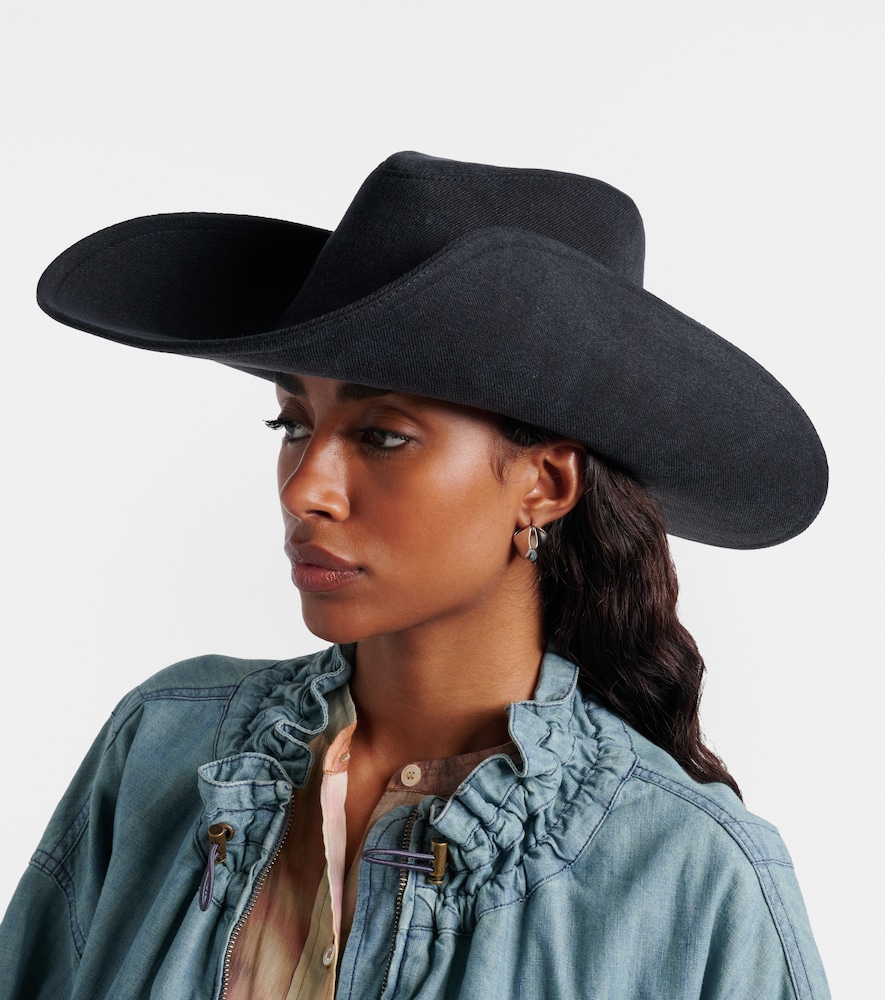 Ruslan Baginskiy Denim cowboy hat