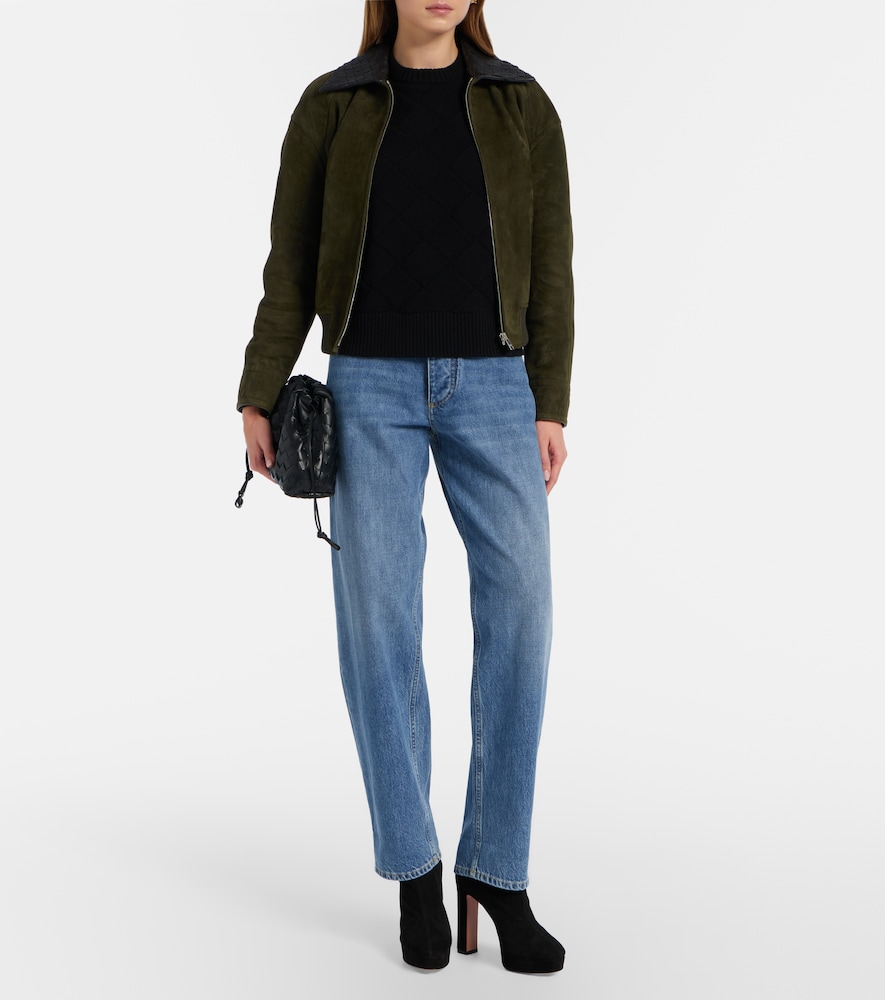 Martine 110 Suede Platform Ankle Boots