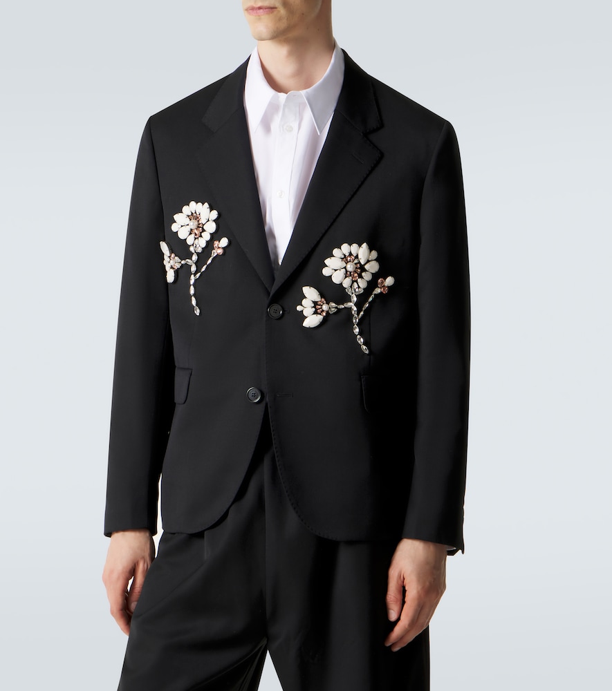  Simone Rocha Simone Rocha Verzierter Blazer 