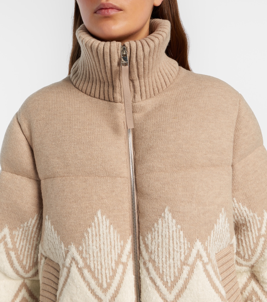 Belinda Knitted Puffer Jacket