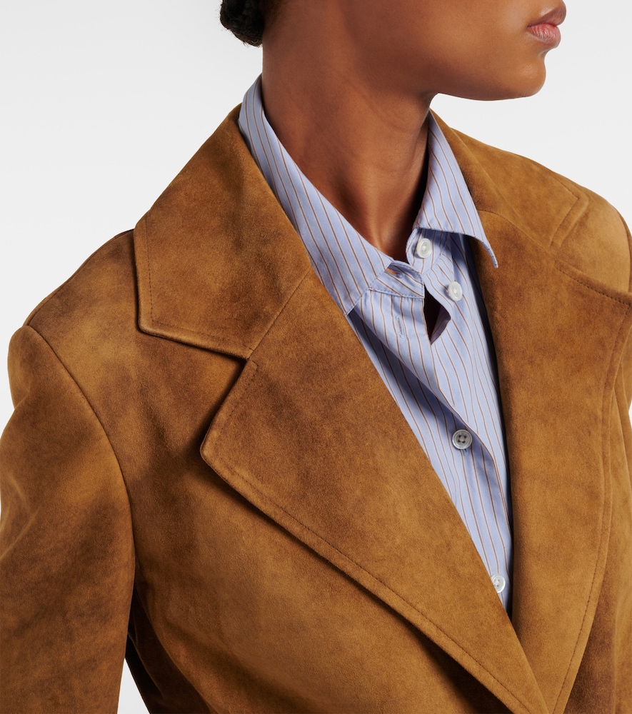  The Row The Row Raisa Suede Coat 