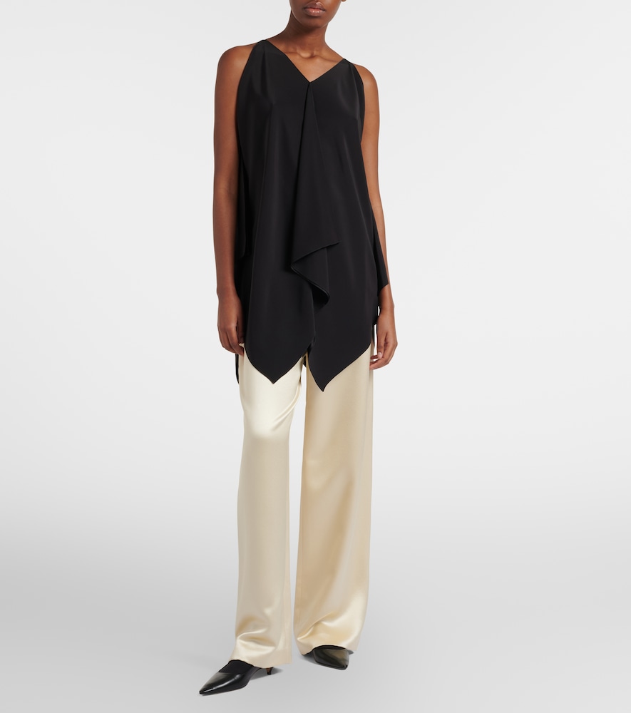  The Row The Row Semir Silk Satin Top 